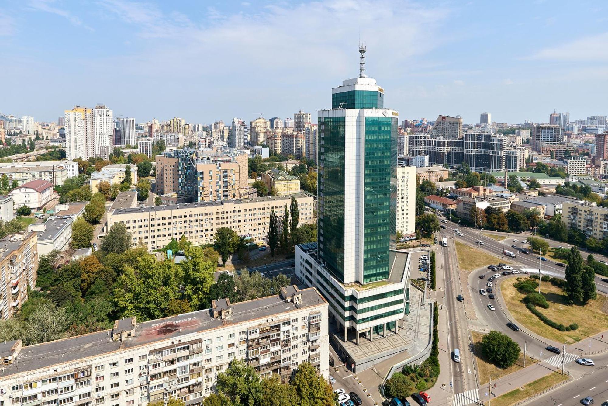 Manhattan City Apart View On The City- Parking Κίεβο Εξωτερικό φωτογραφία